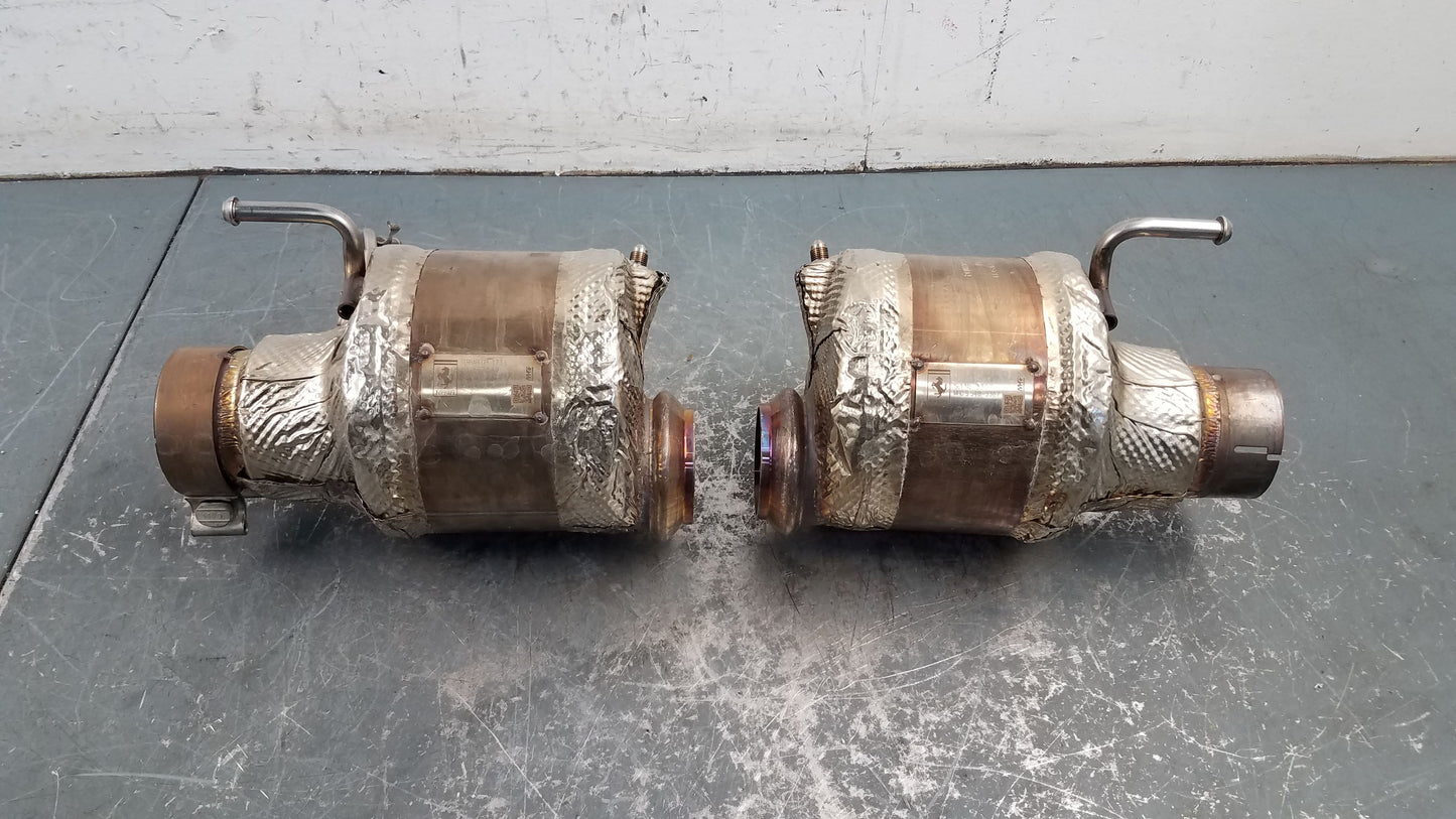Ferrari SF90 GPF Sas Particulate Filters Left / Right #8003 Q8