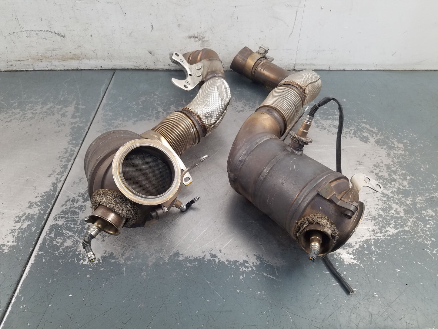 2015 BMW X5M F85 N63T 4.4L Downpipes / CATs #9227 B3