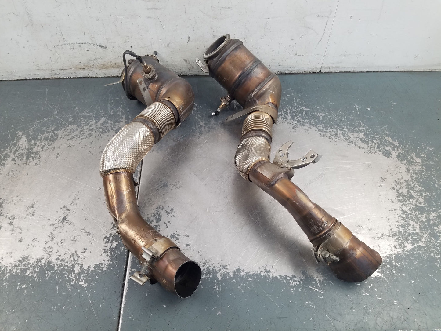 2015 BMW X5M F85 N63T 4.4L Downpipes / CATs #9227 B3