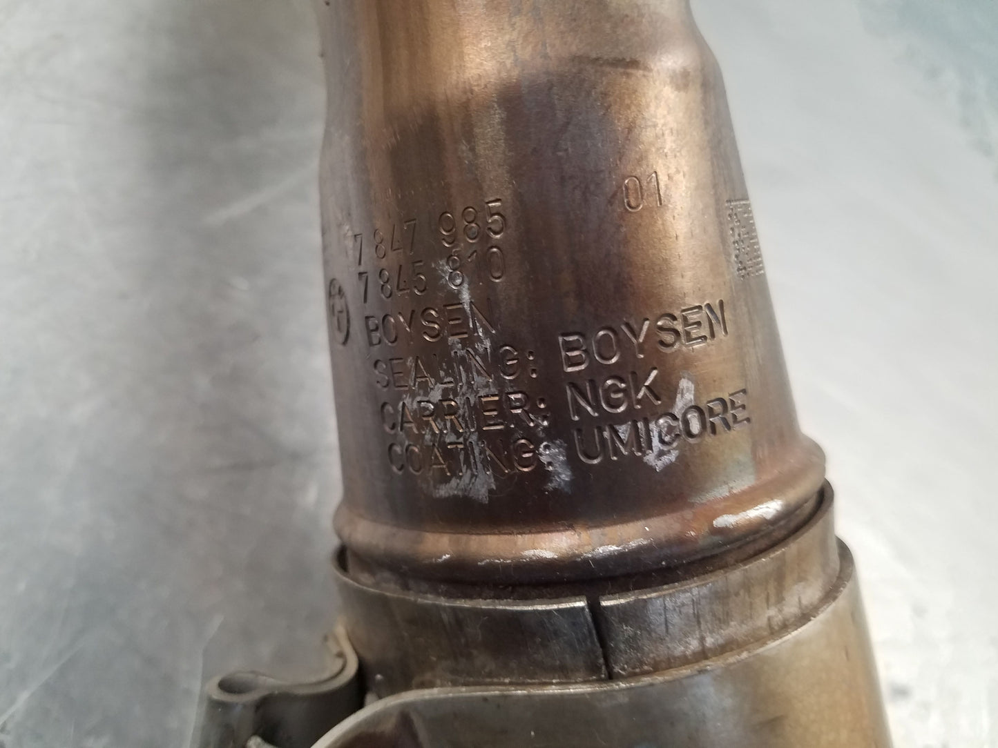 2015 BMW X5M F85 N63T 4.4L Downpipes / CATs #9227 B3
