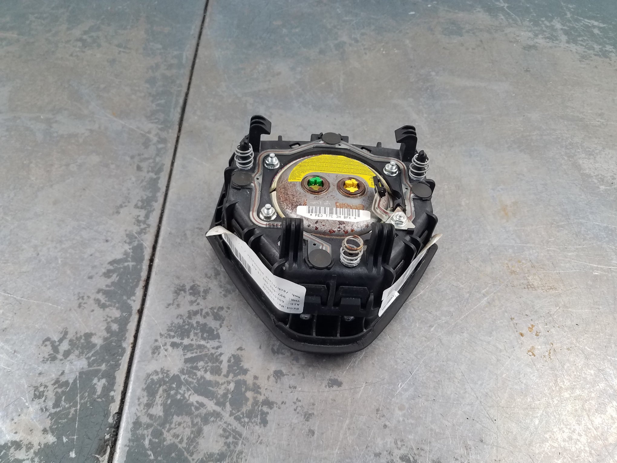 2007 Porsche 911 997 Turbo Steering Wheel Airbag #4019 VV3