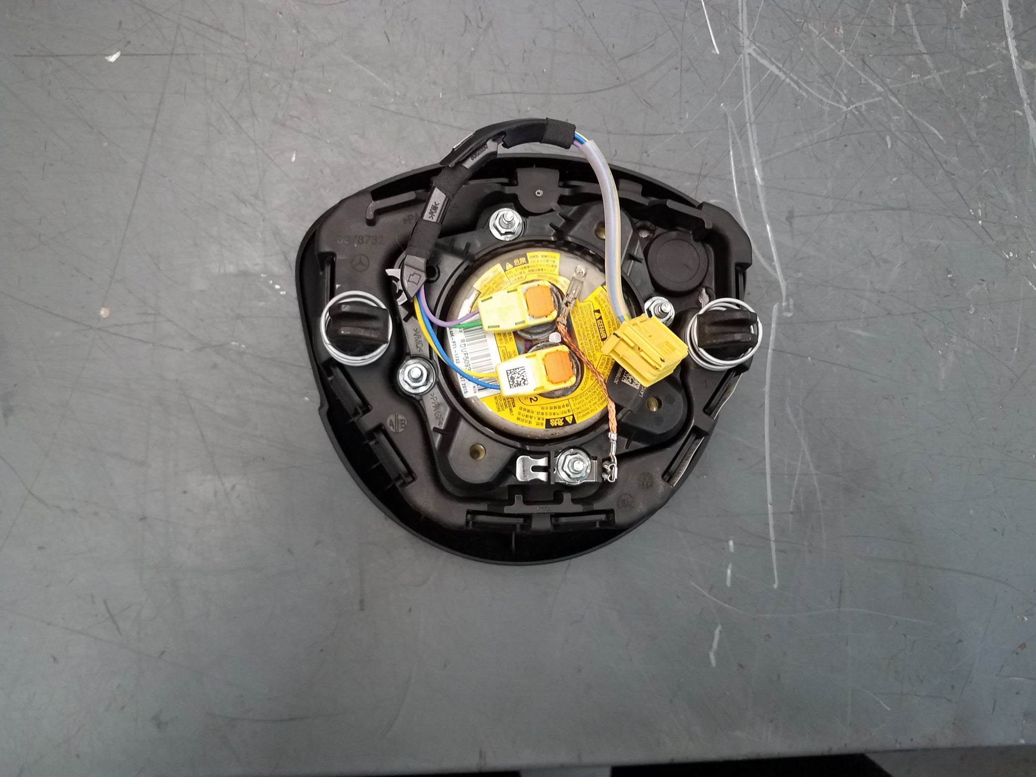 2016 Mercedes AMG C 63 S Steering Wheel Airbag #3768 V2