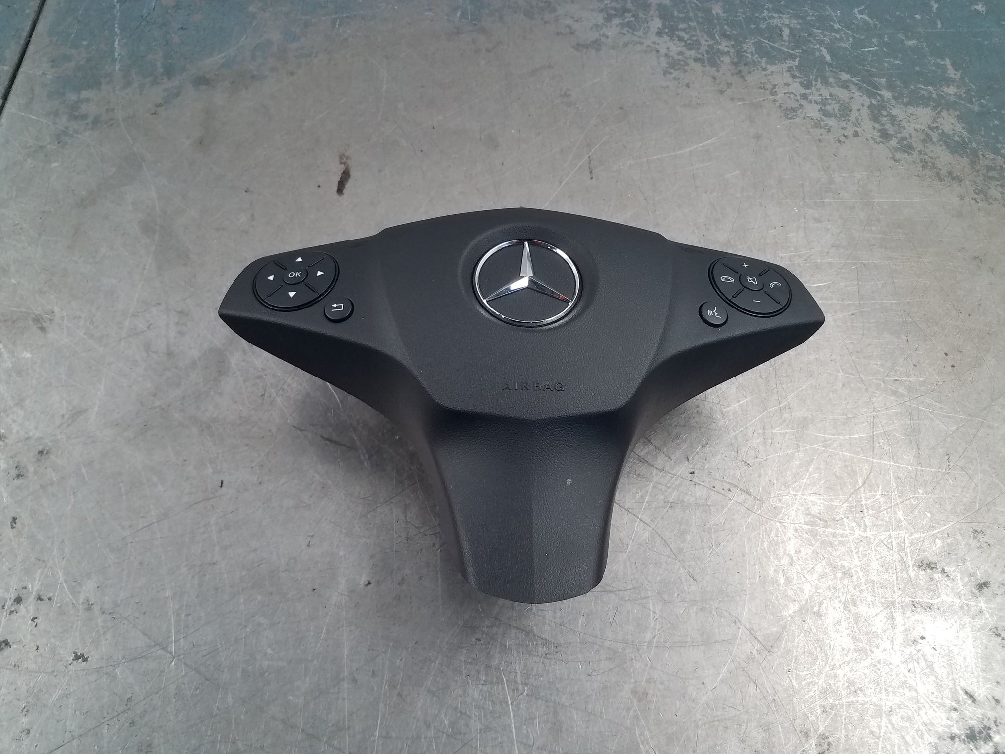 2008 Mercedes Benz AMG C 63 Steering Wheel Airbag #9566
