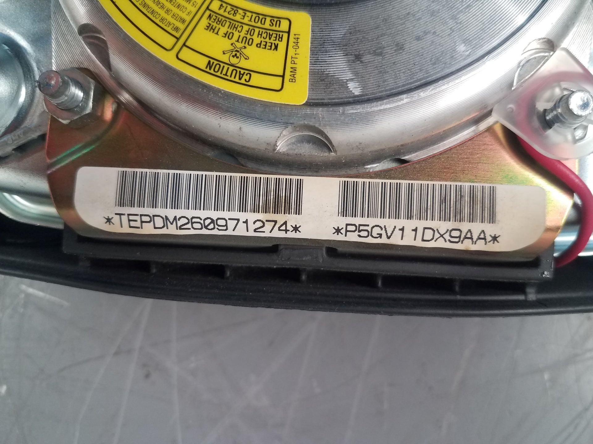 2000 Dodge Dakota R/T Xcab Steering Wheel Airbag #6021 Q4