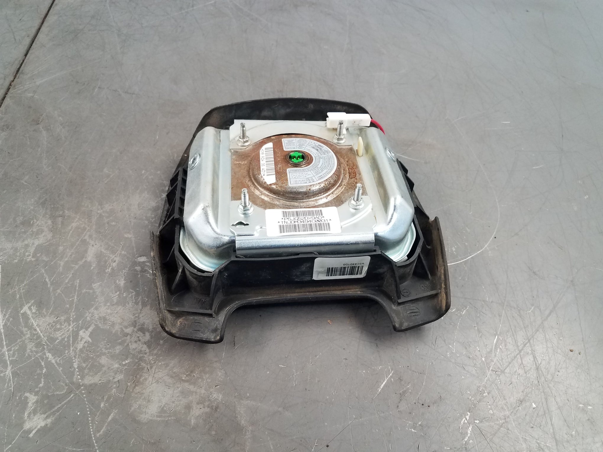 2005 Jeep Wrangler TJ Rubicon 4x4 Steering Wheel Airbag #7806 L4
