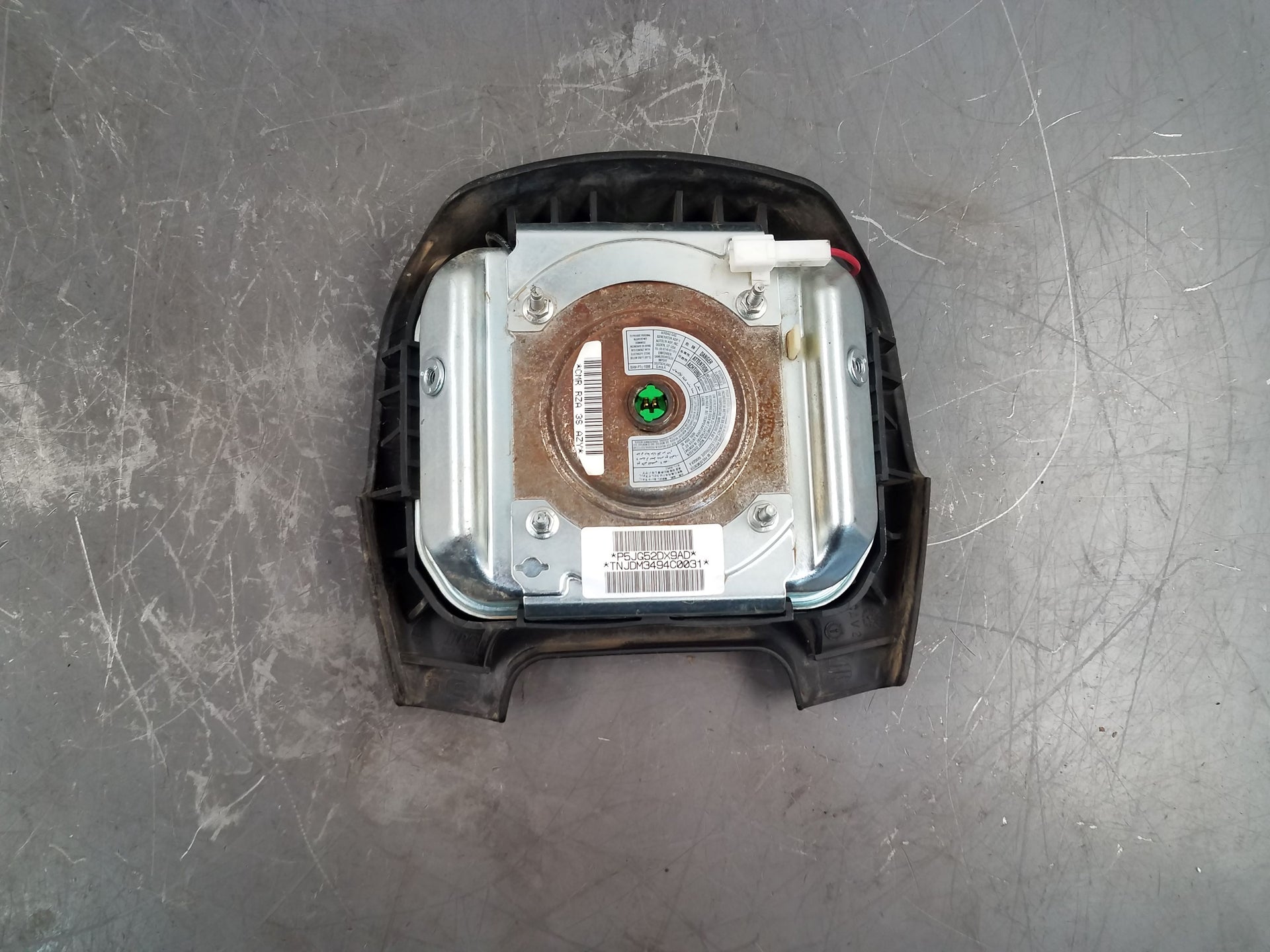 2005 Jeep Wrangler TJ Rubicon 4x4 Steering Wheel Airbag #7806 L4
