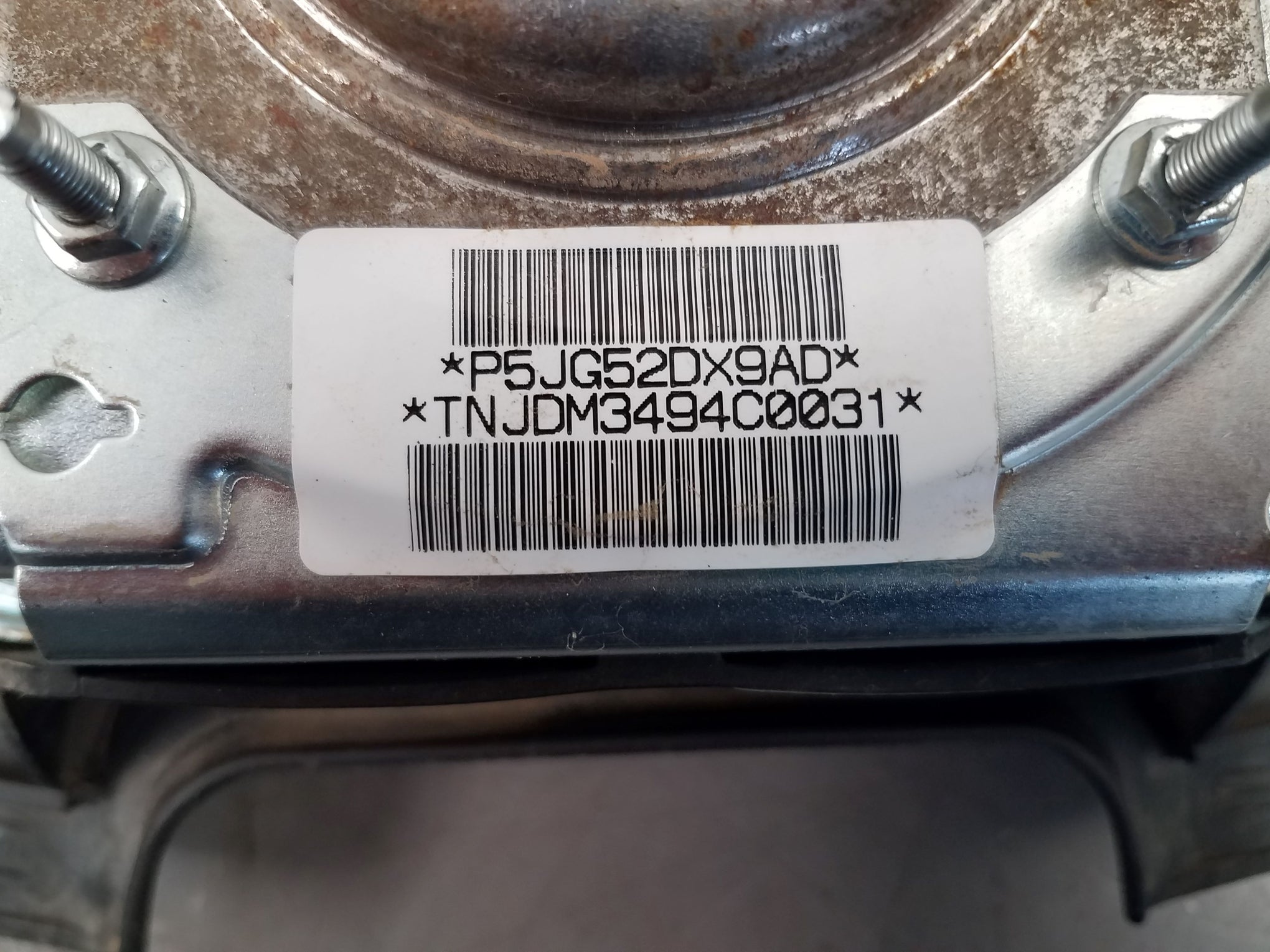 2005 Jeep Wrangler TJ Rubicon 4x4 Steering Wheel Airbag #7806 L4