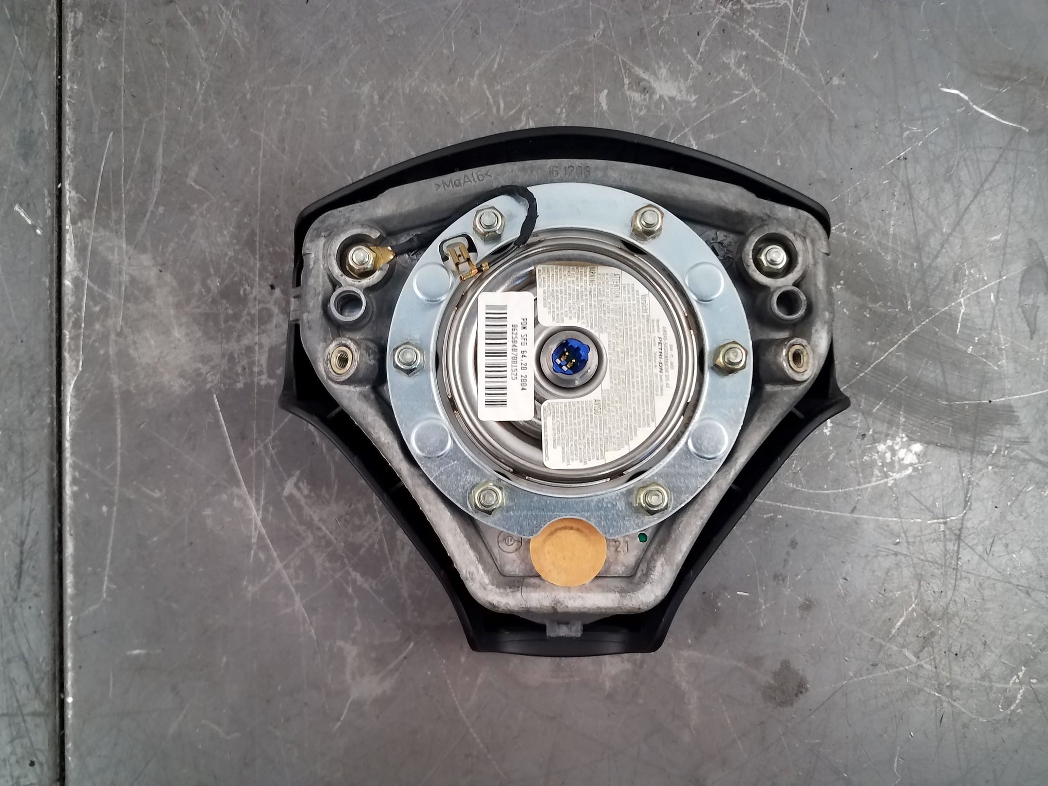 2004 Audi S4 Quattro B6 Steering Wheel Airbag #8570 L7