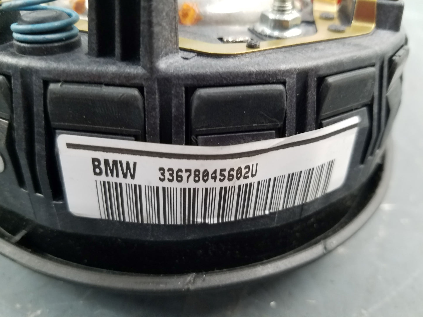 2008 BMW M6 E63 Steering Wheel Airbag #4556 D1