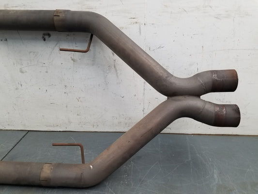 2007 Ford Mustang Shelby GT500 CATless Downpipes / X Pipe #8204 V7
