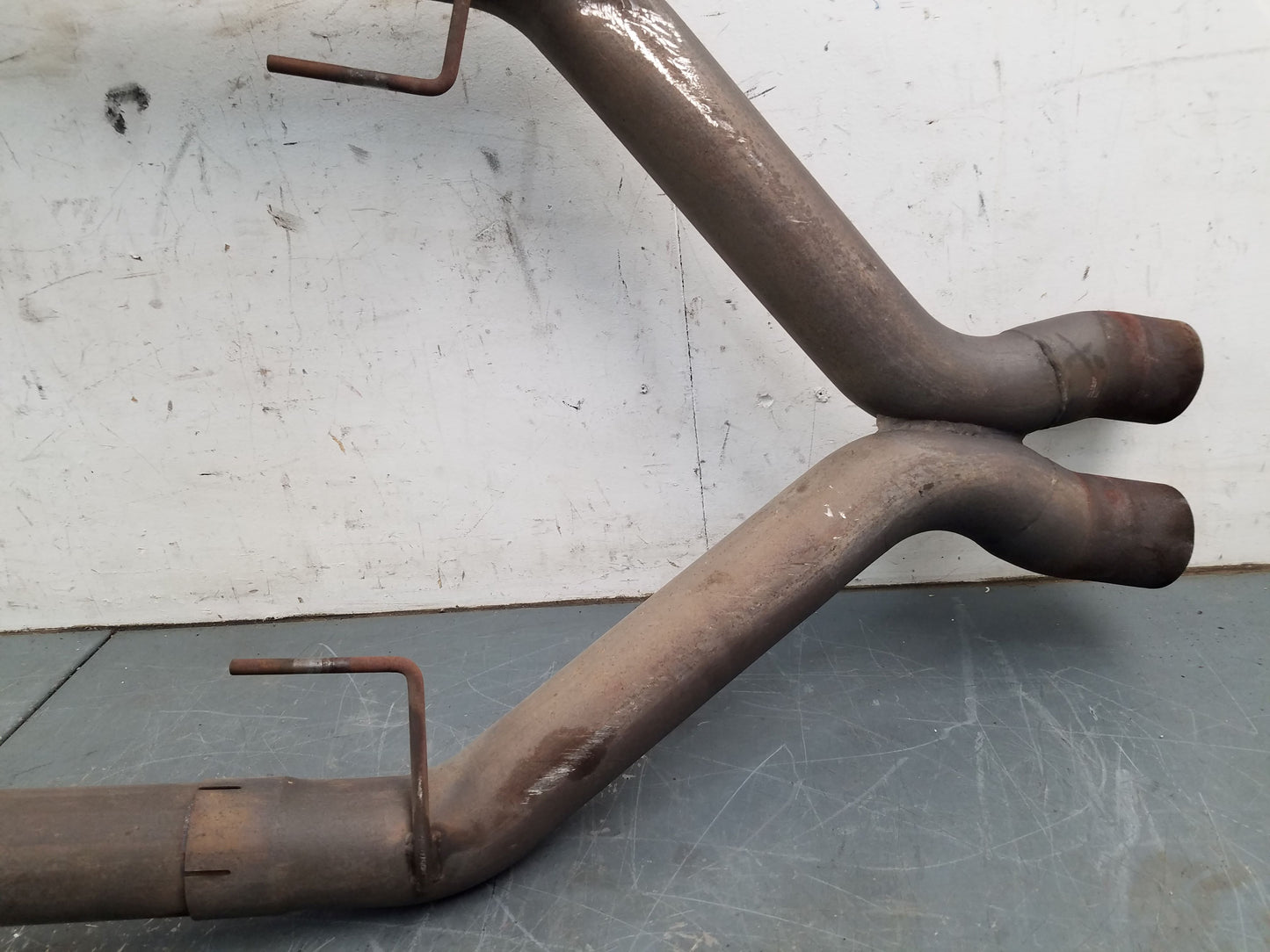 2007 Ford Mustang Shelby GT500 CATless Downpipes / X Pipe #8204 V7