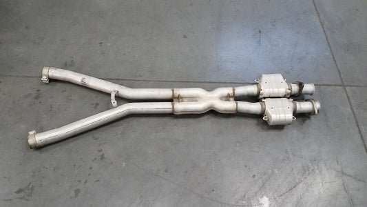 2008 Chevy Corvette C6 Base Mid X Pipe with CATs #7706 V7