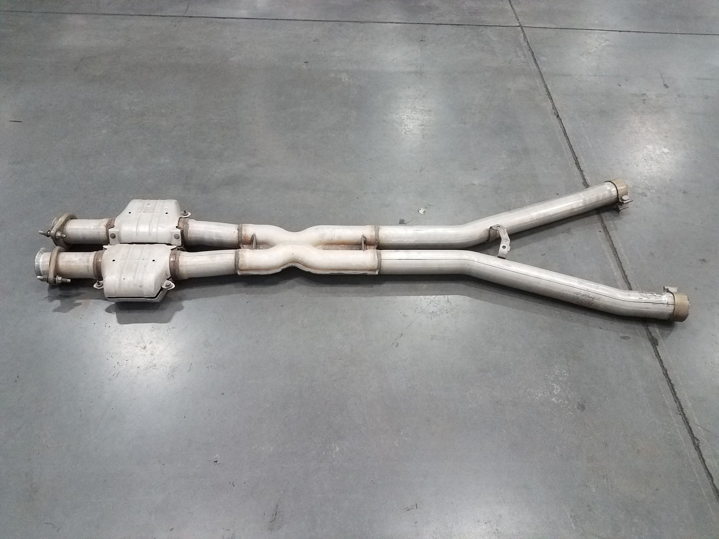 2008 Chevy Corvette C6 Mid X Pipe with CATs #6090 A4