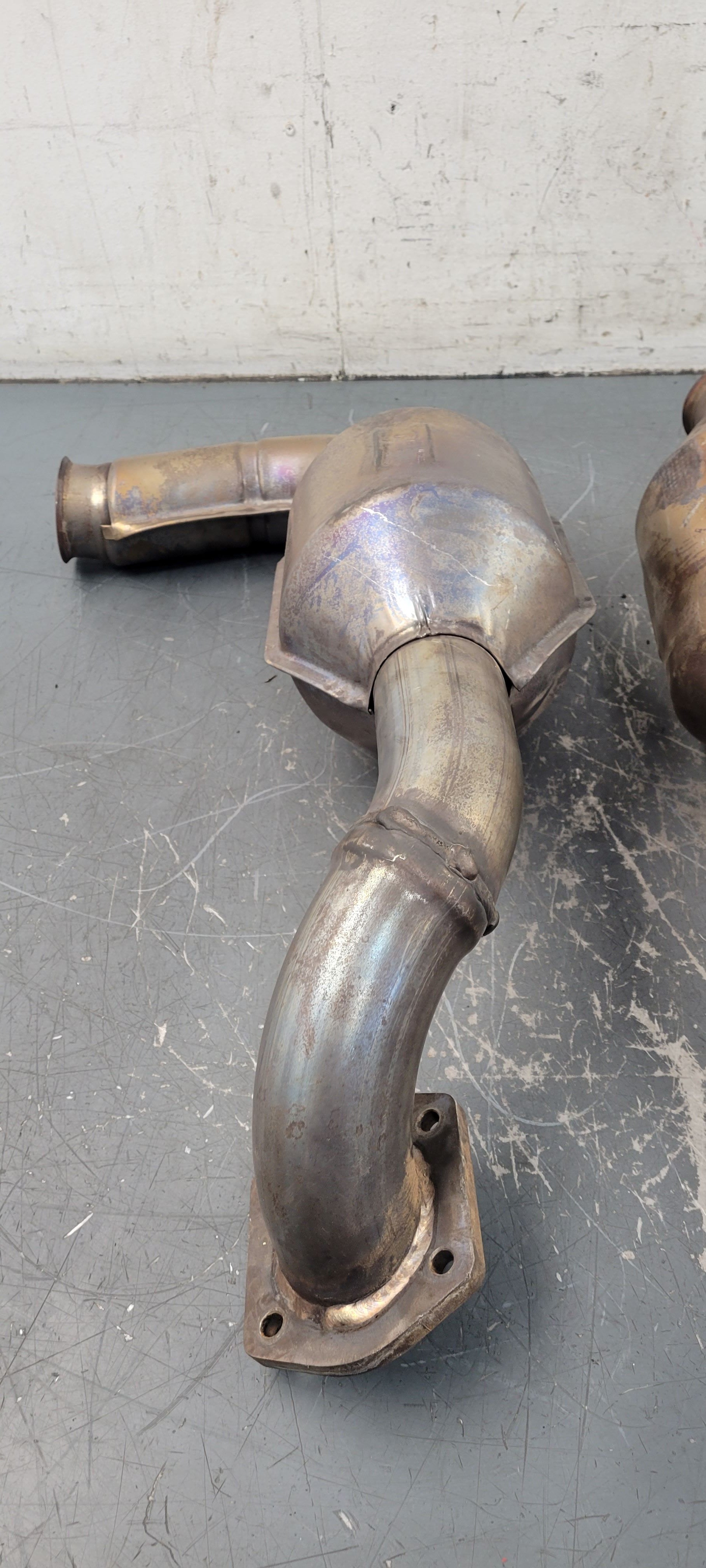 2009 Lamborghini Murcielago LP-640 Arvin Meritor Downpipes / CATs - 4 #0006 Y8
