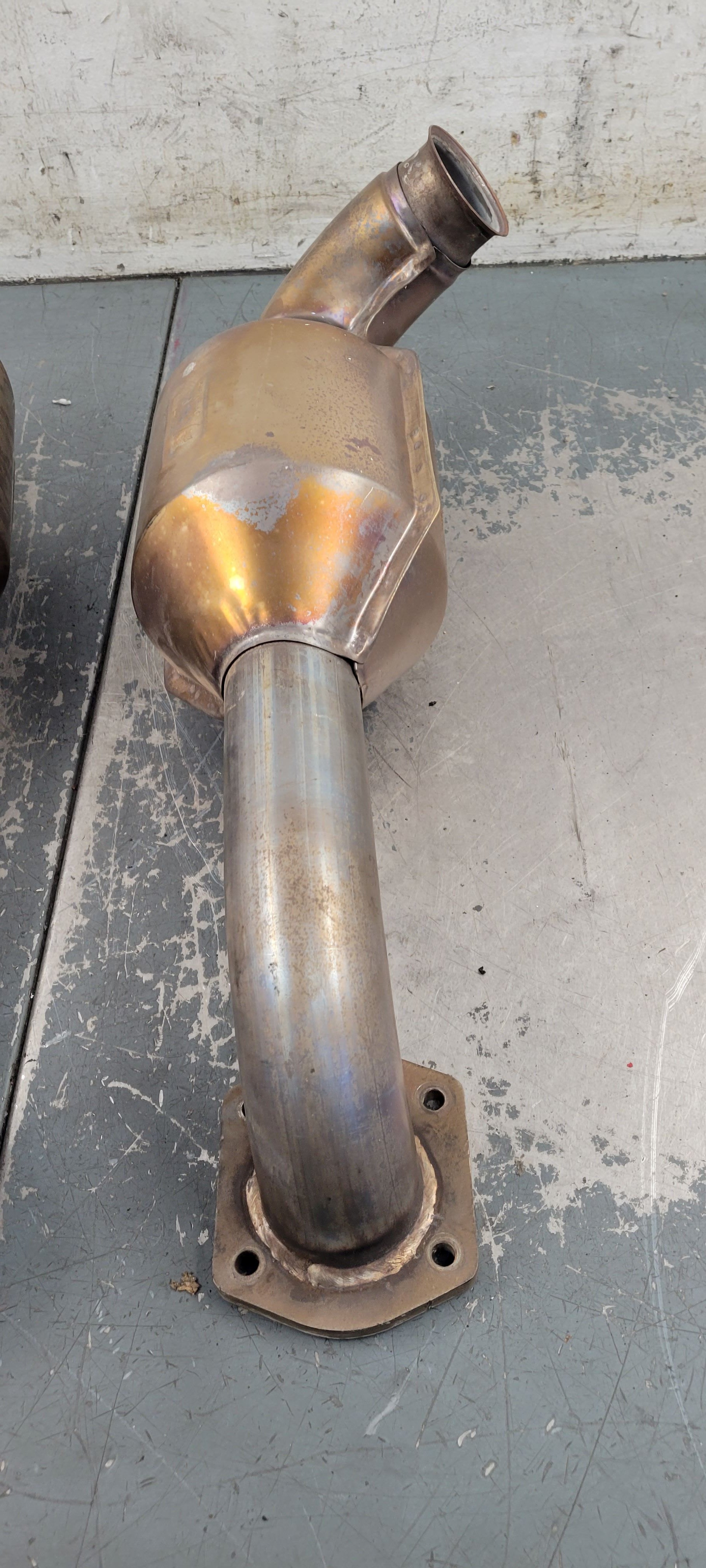 2009 Lamborghini Murcielago LP-640 Arvin Meritor Downpipes / CATs - 4 #0006 Y8