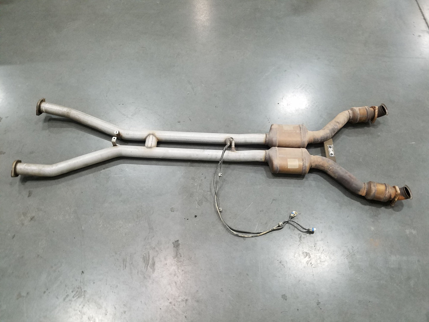 2004 Chevy Corvette C5 Vert Mid Pipes / CATs #8499 A5