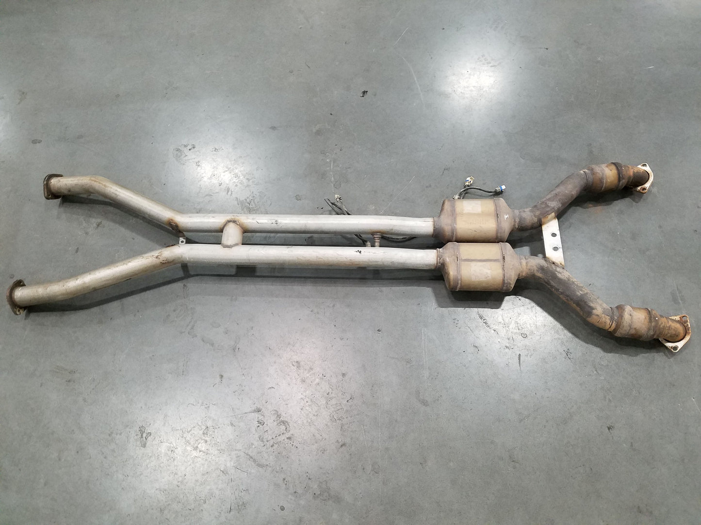 2004 Chevy Corvette C5 Vert Mid Pipes / CATs #8499 A5