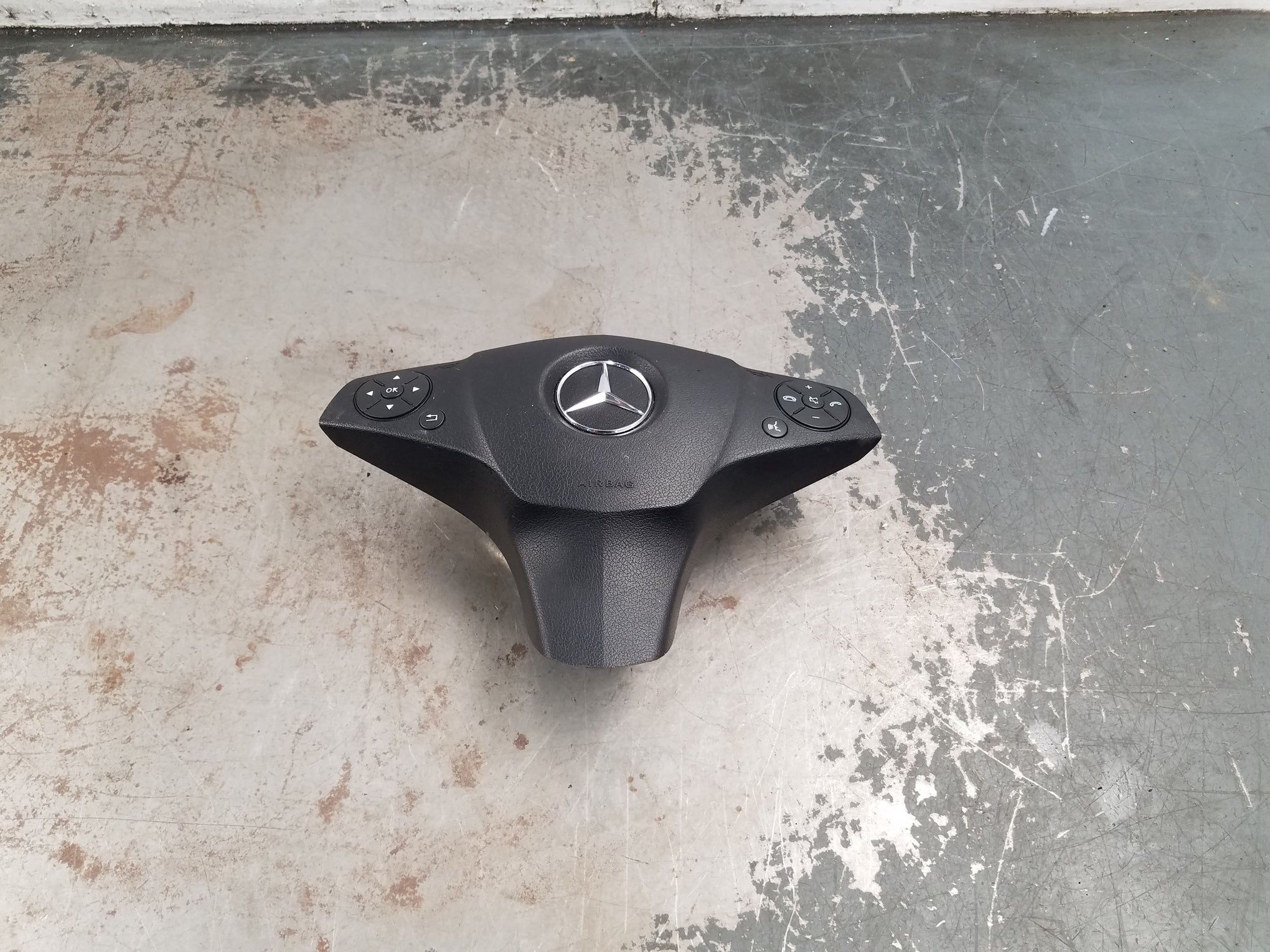 2010 Mercedes Benz AMG C 63 Steering Wheel Airbag #8001 Q6