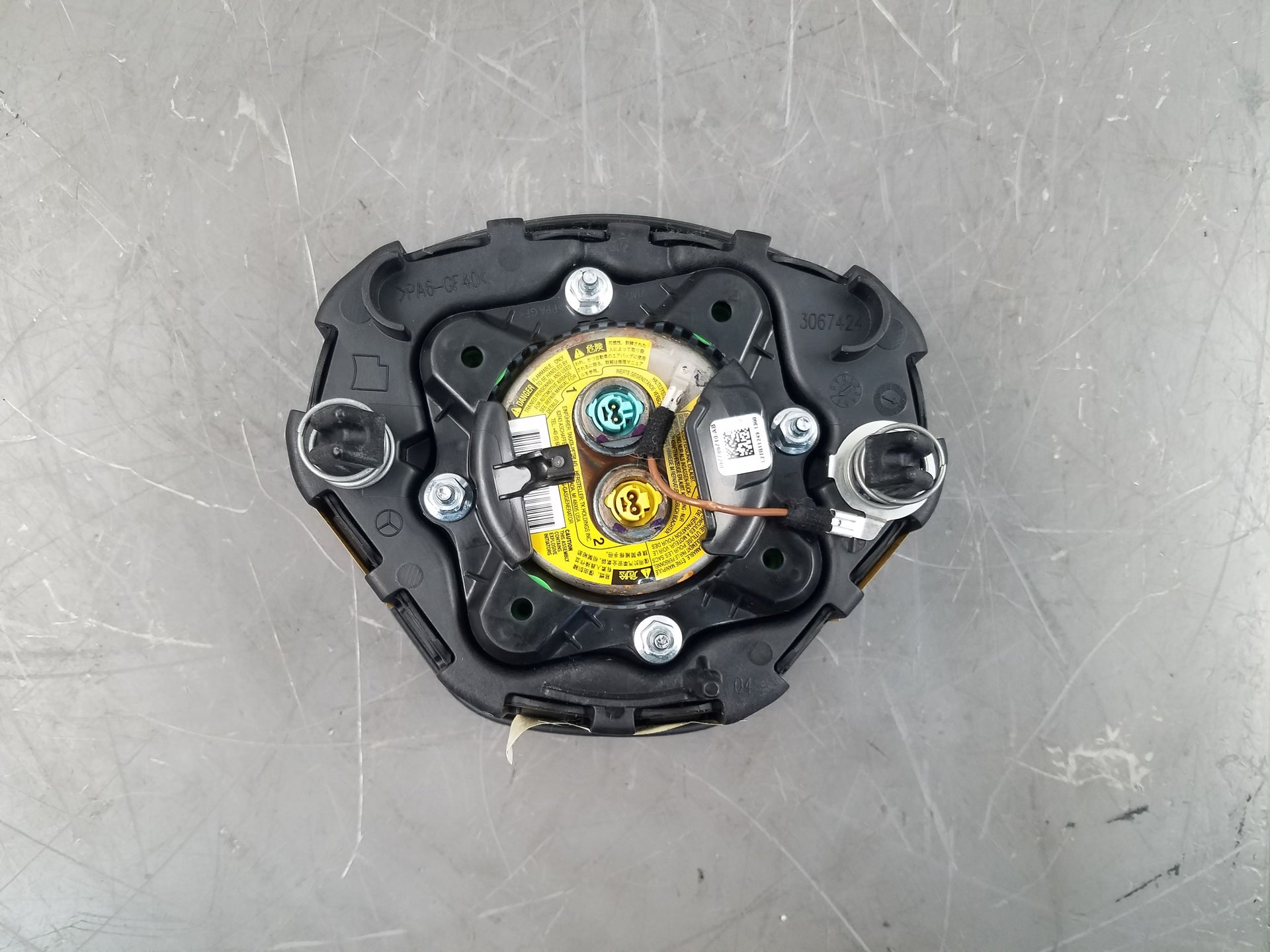 2012 Mercedes AMG E 63 Wagon Steering Wheel Airbag #83055