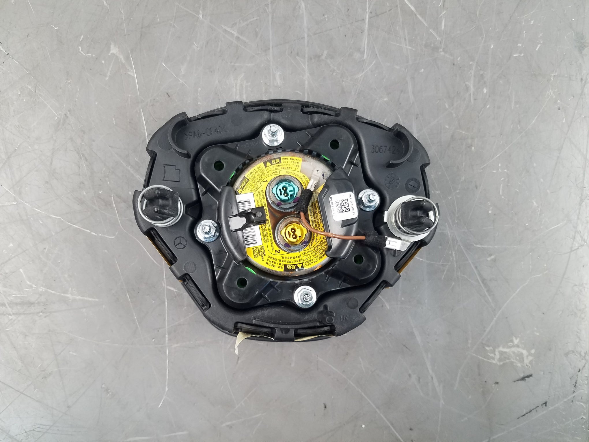 2012 Mercedes AMG E 63 Wagon Steering Wheel Airbag #83055