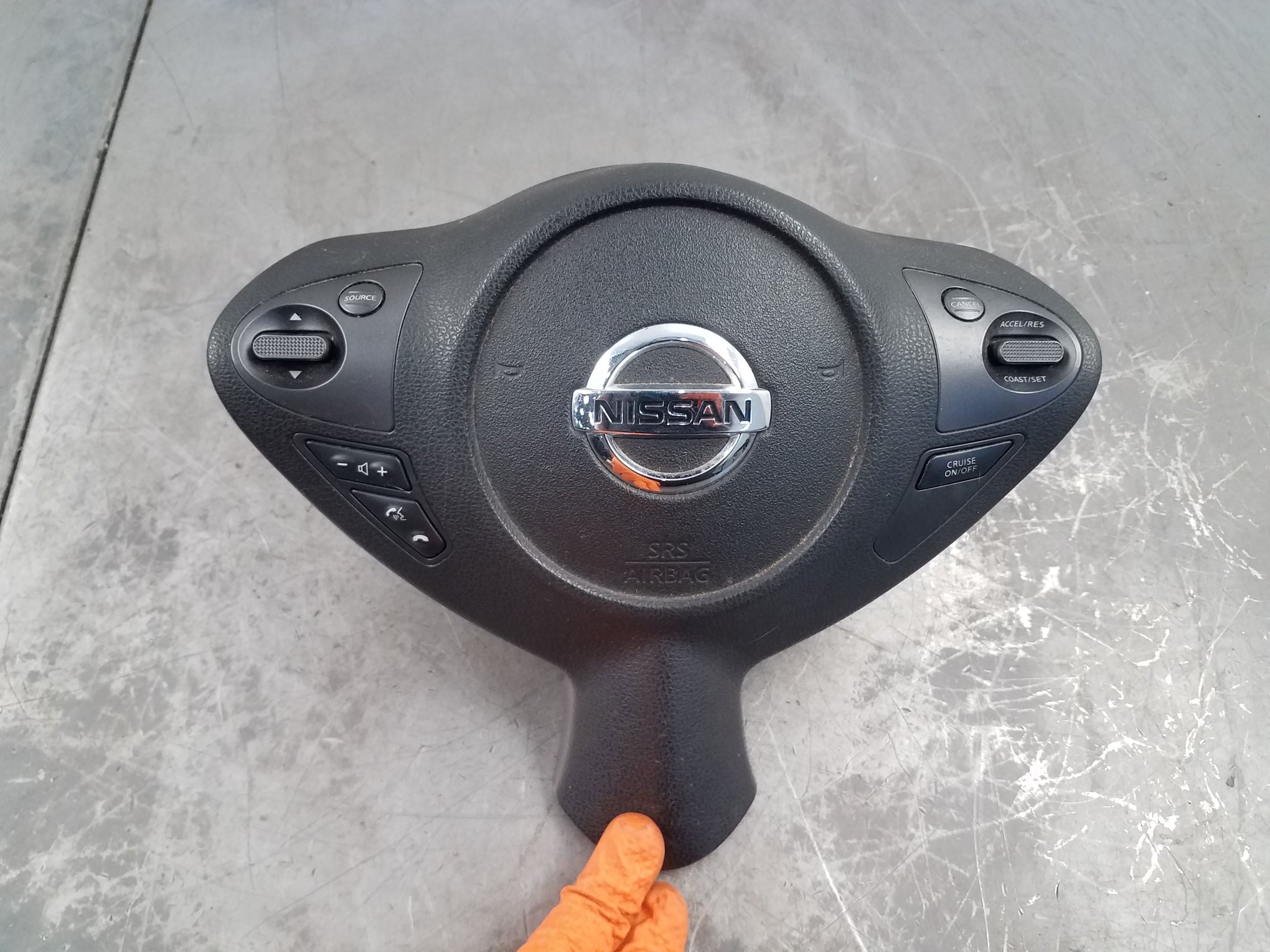 2014 Nissan Juke Nismo RS Steering Wheel Airbag #0361