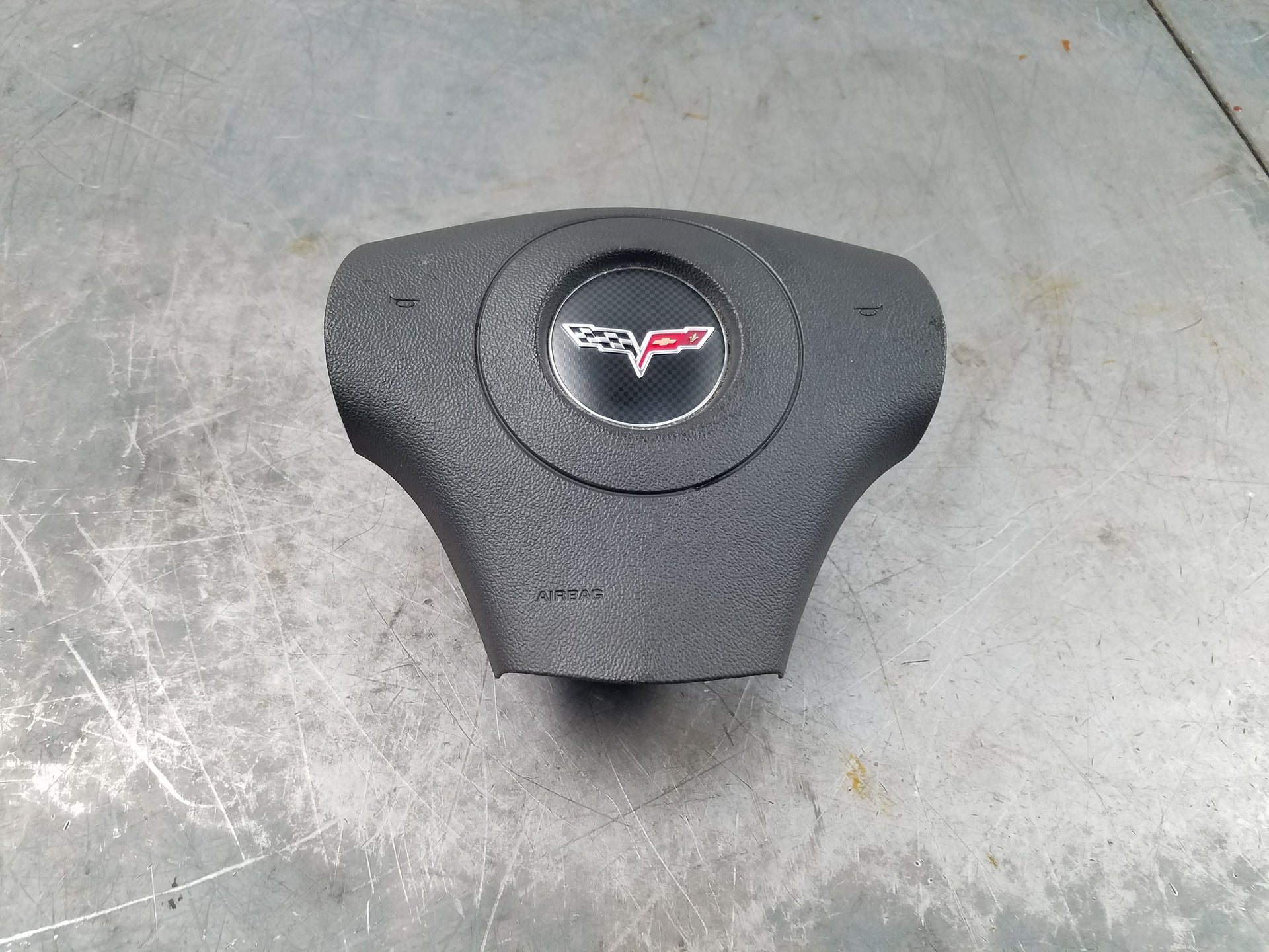 2008 Chevy Corvette C6 Vert Steering Wheel Airbag #7050 P5