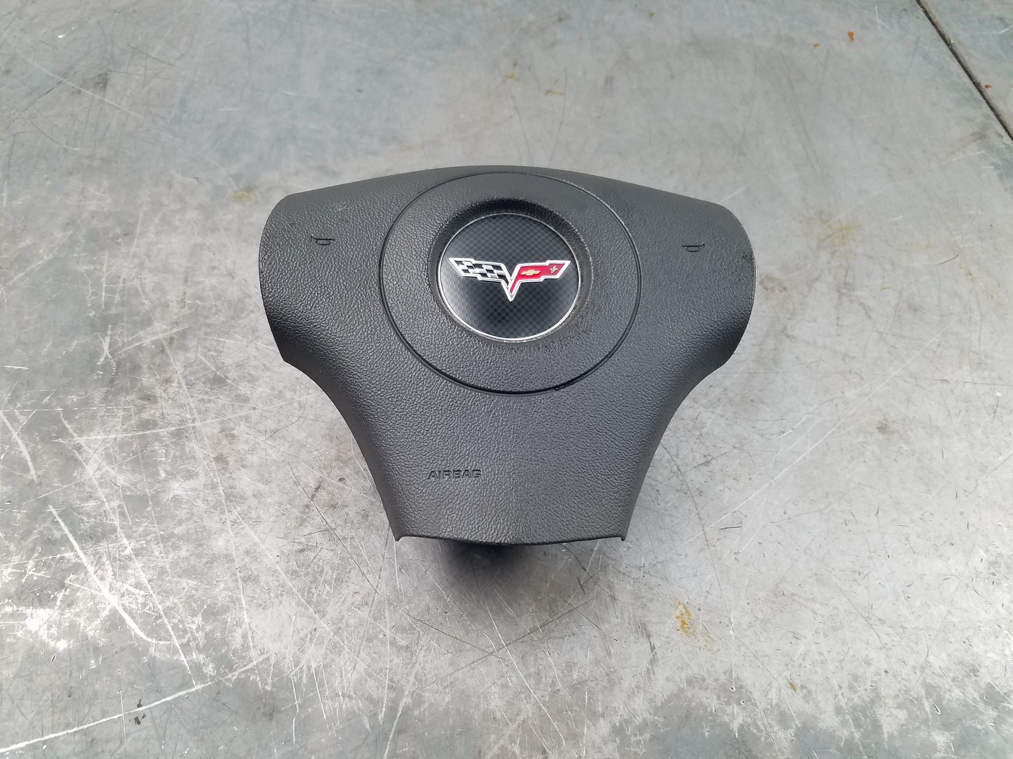 2008 Chevy Corvette C6 Vert Steering Wheel Airbag #7050 P5