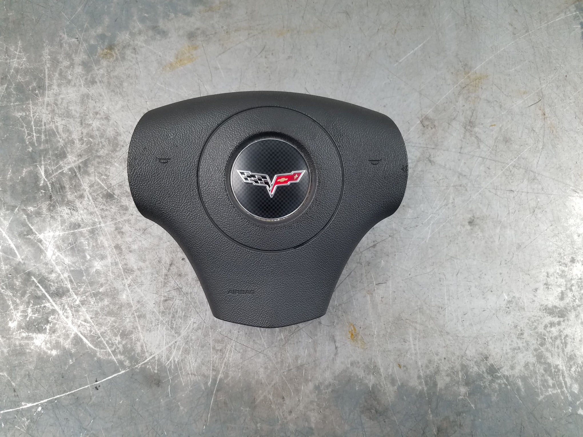 2008 Chevy Corvette C6 Vert Steering Wheel Airbag #7050 P5