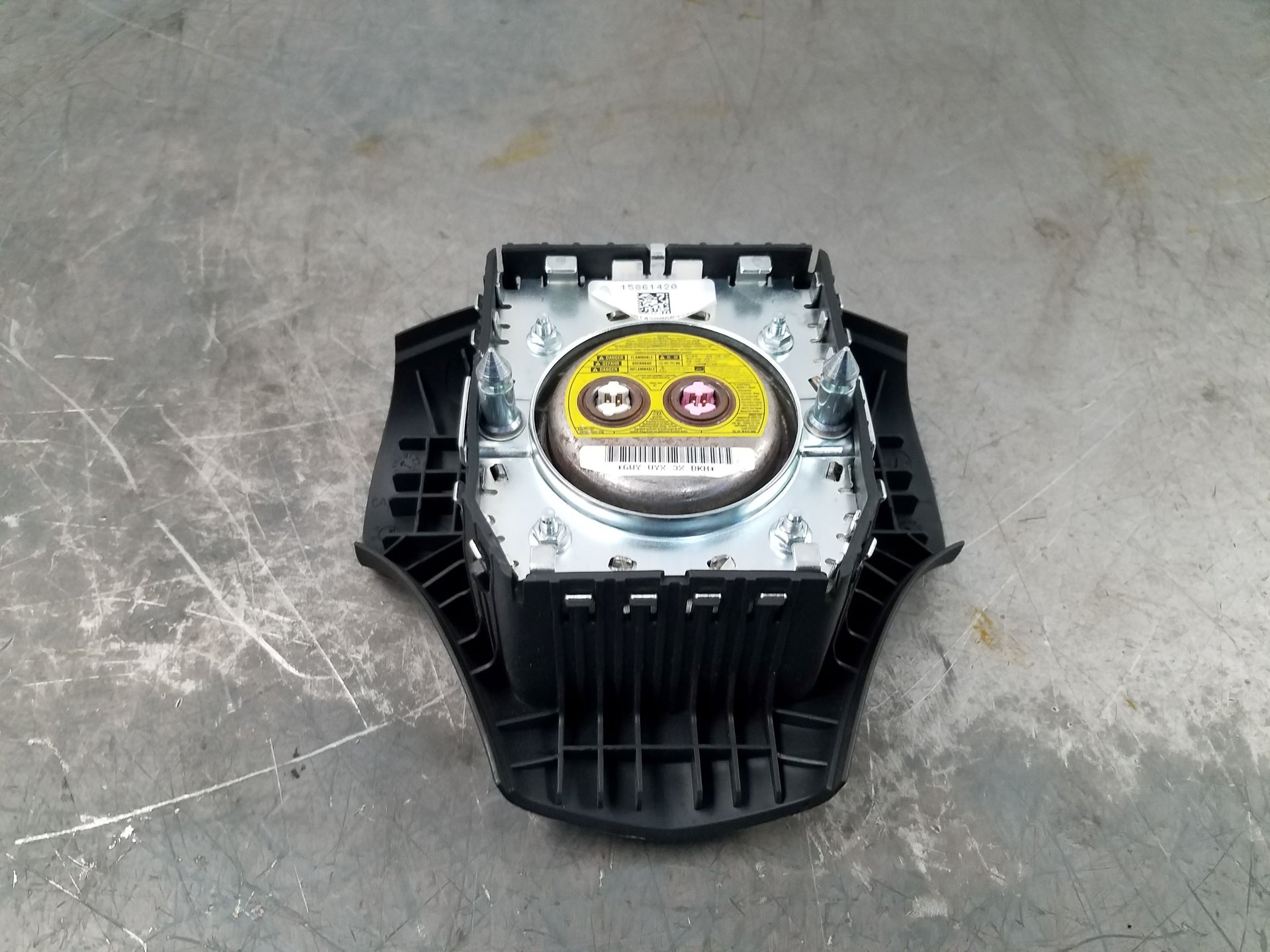 2008 Chevy Corvette C6 Vert Steering Wheel Airbag #7050 P5