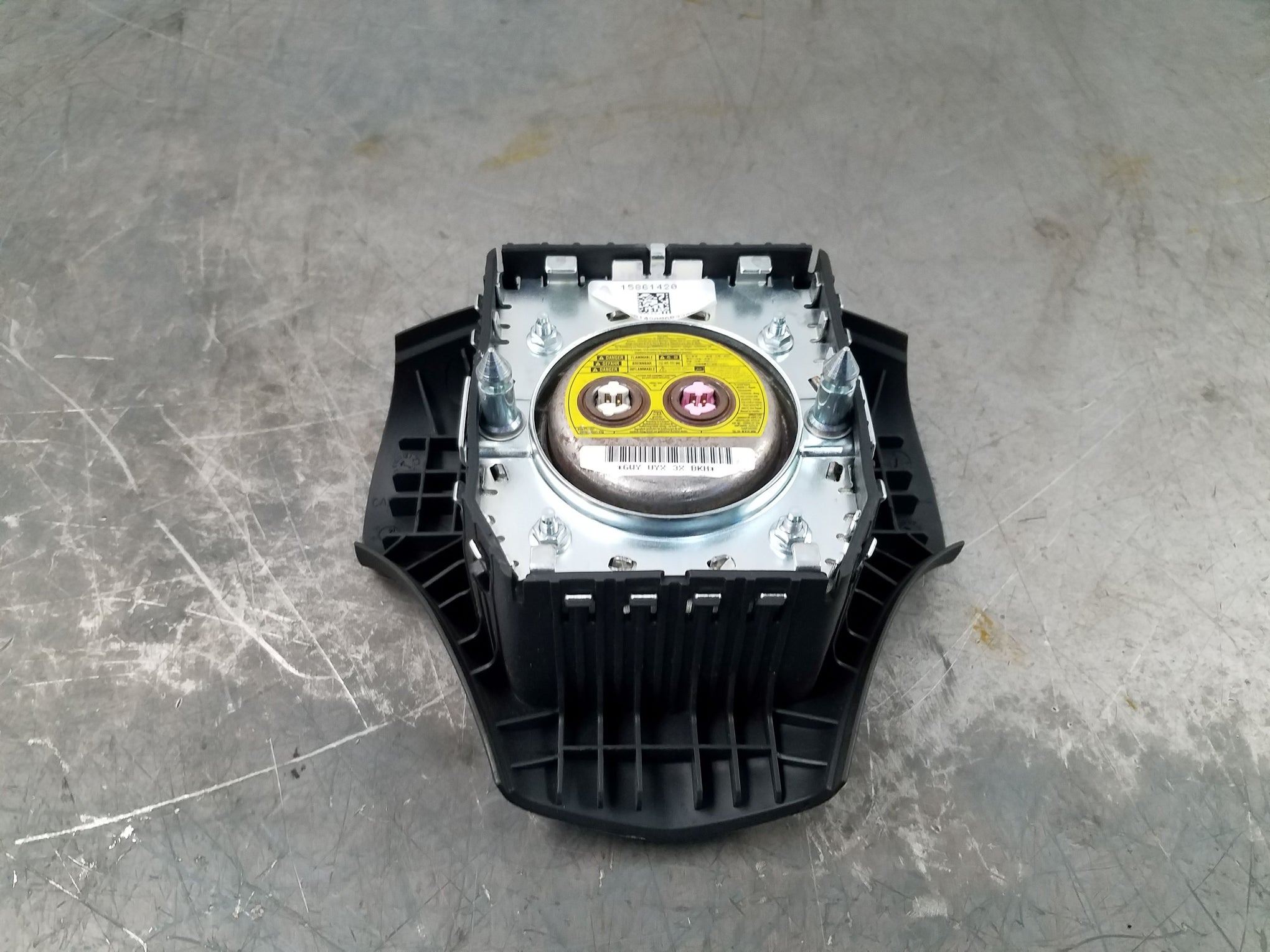 2008 Chevy Corvette C6 Vert Steering Wheel Airbag #7050 P5