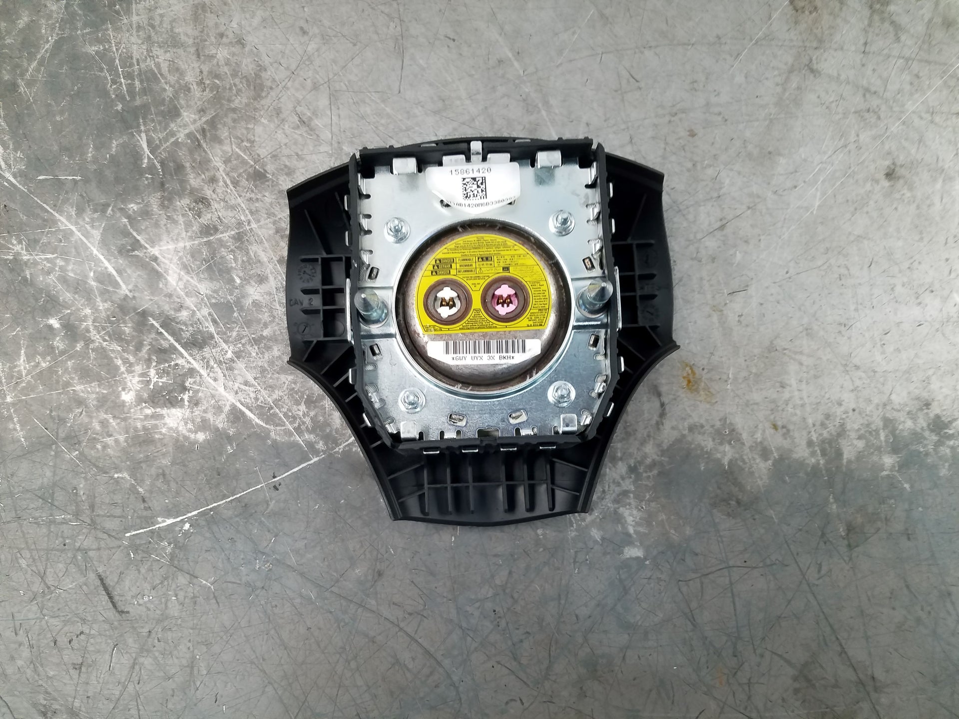 2008 Chevy Corvette C6 Vert Steering Wheel Airbag #7050 P5