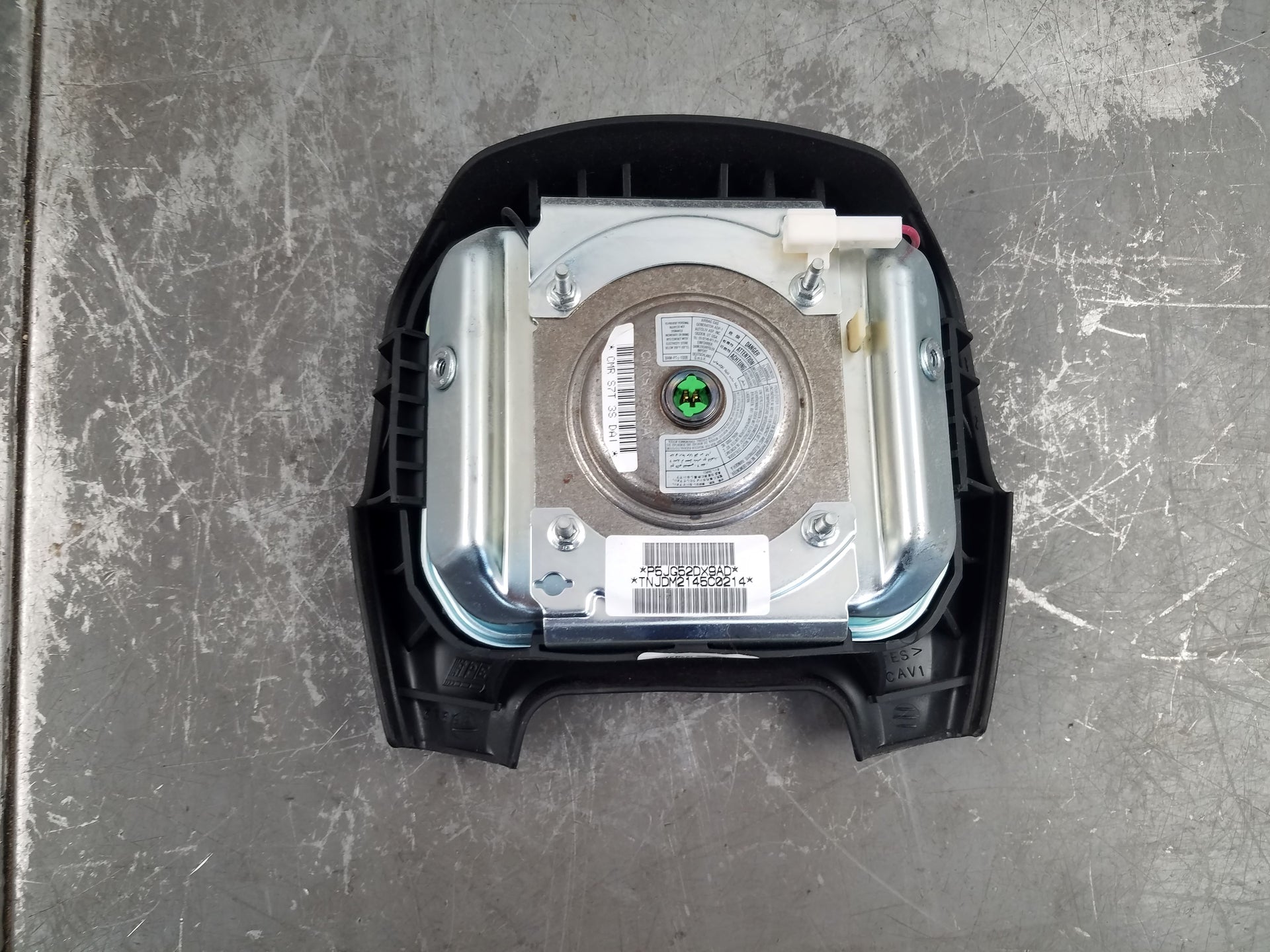 2006 Jeep Wrangler TJ Rubicon 4x4 Steering Wheel Airbag #3657 P7