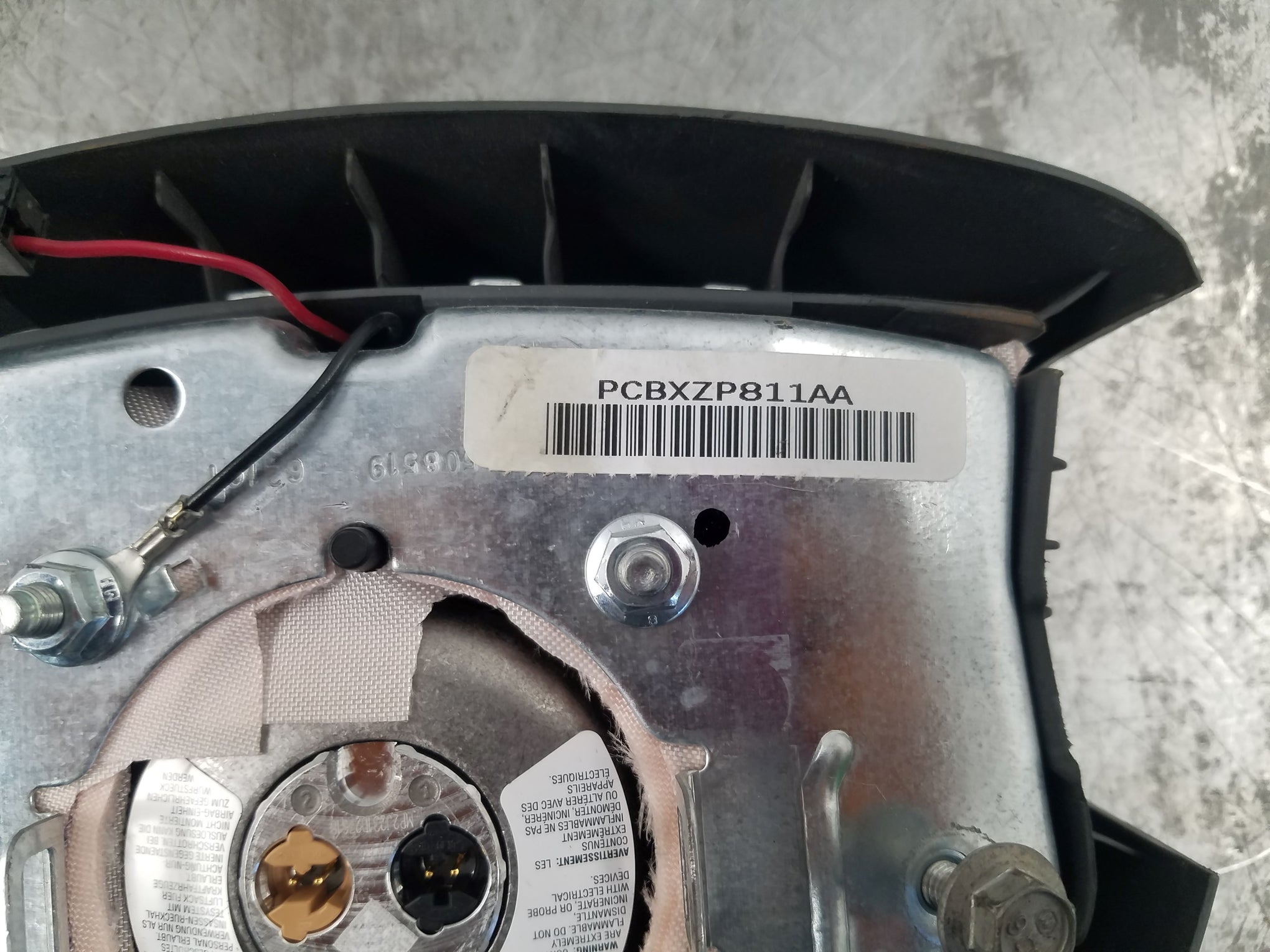 2007 Dodge Ram 2500 Crew Cab 4x4 Steering Wheel Airbag #9437