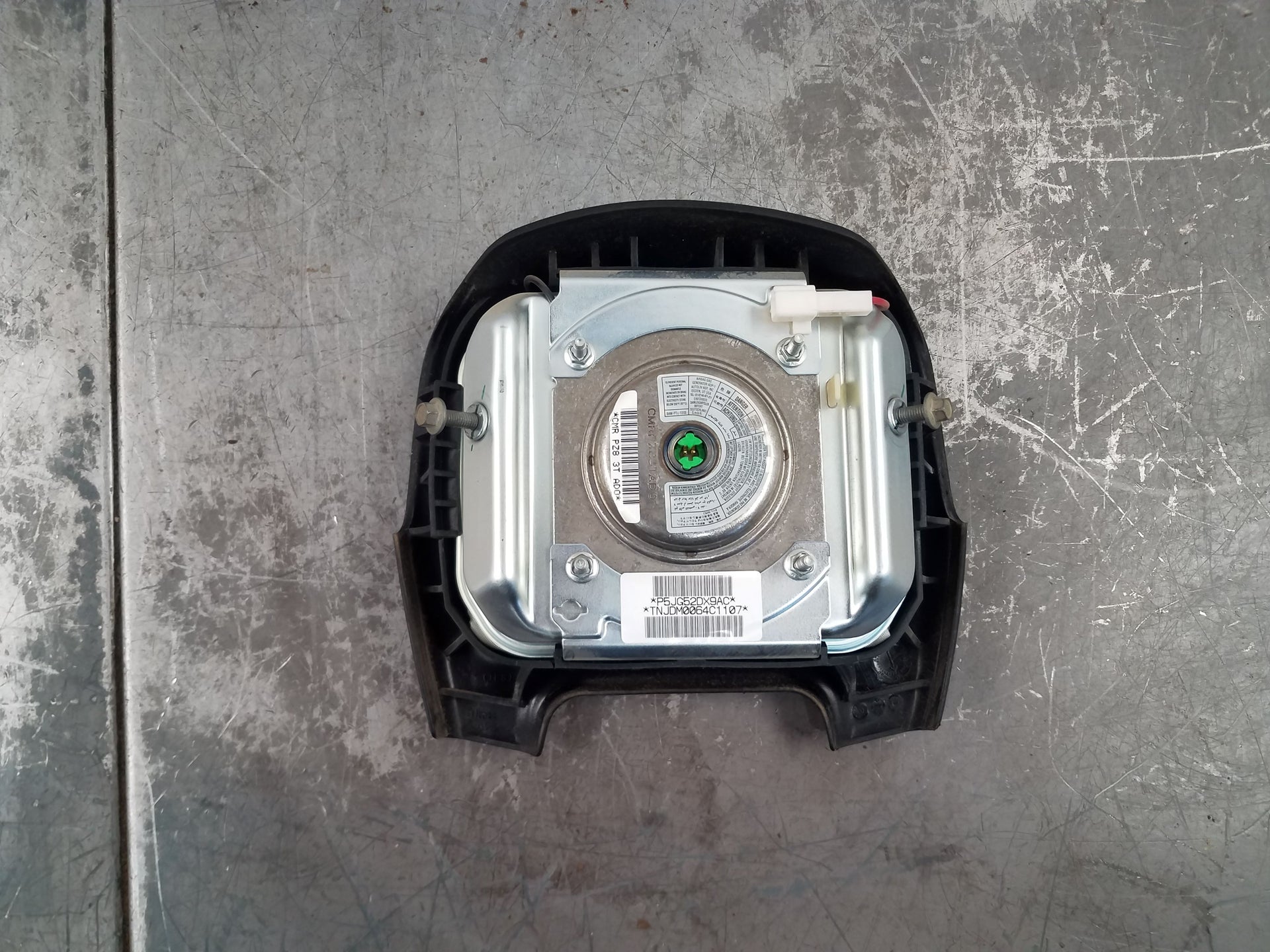 2004 Jeep Wrangler TJ Rubicon 4x4 Steering Wheel Airbag #5299 E7