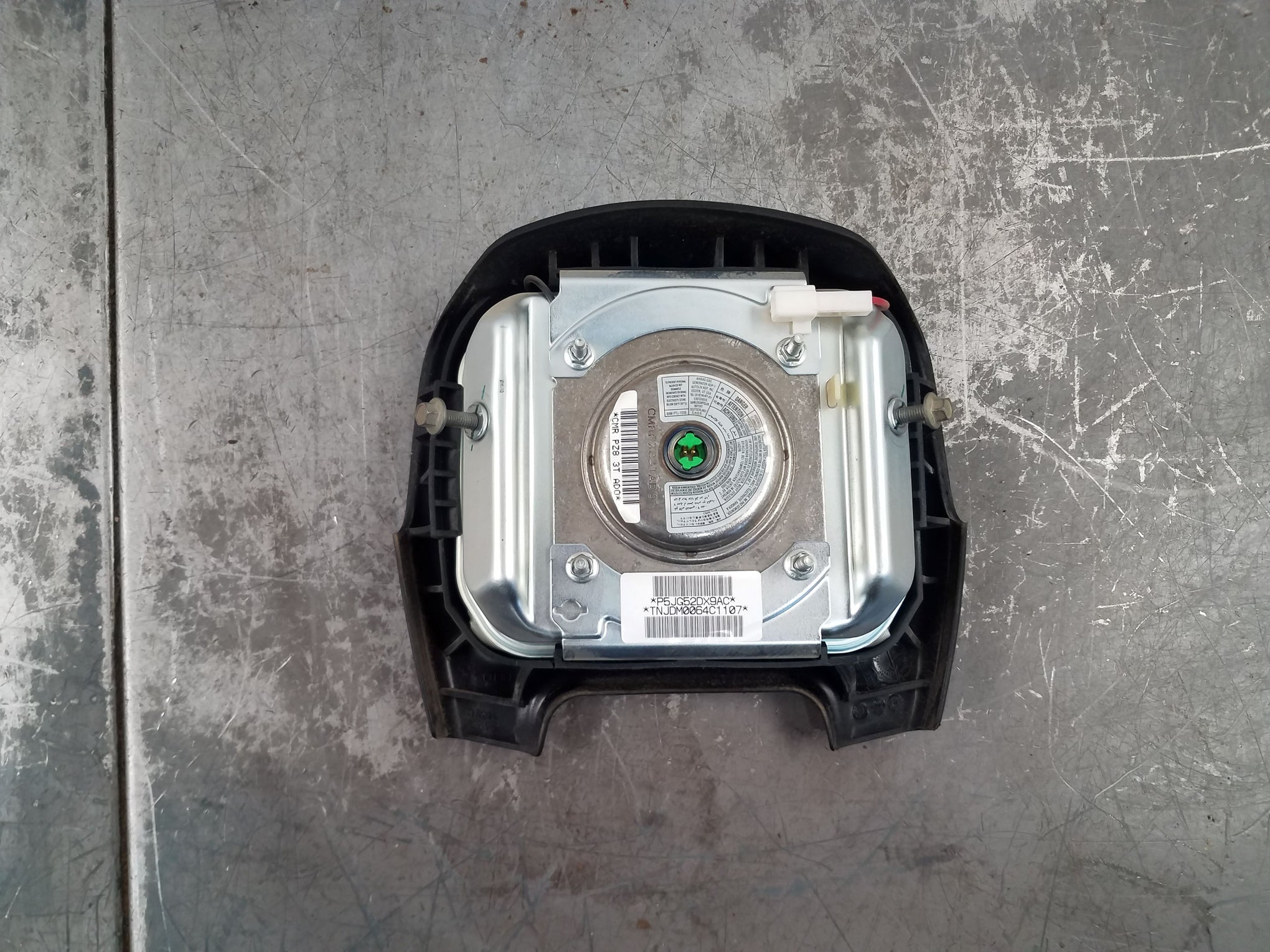 2004 Jeep Wrangler TJ Rubicon 4x4 Steering Wheel Airbag #5299 E7
