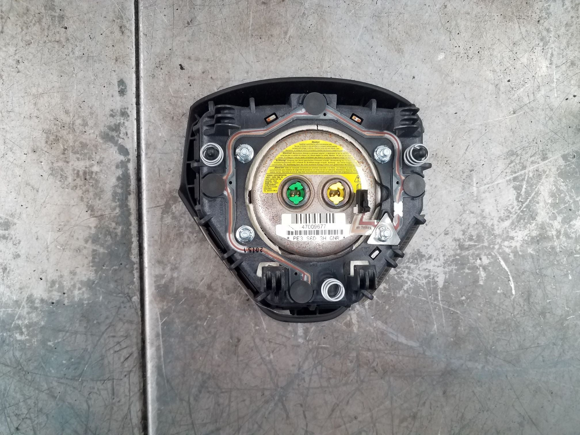 2006 Porsche Cayman S 987 Steering Wheel Airbag #0558 Q5
