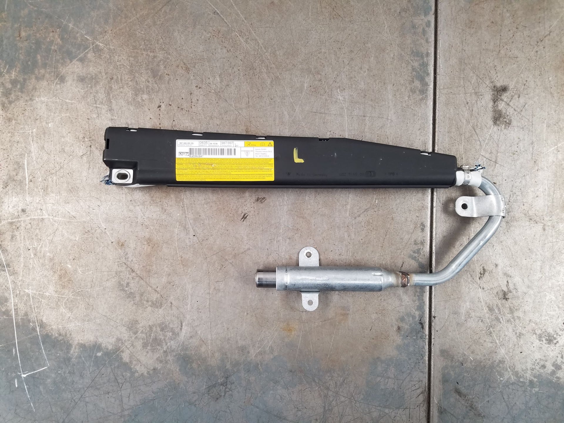 2007 Porsche Cayman S 987 Left Driver Door Airbag #1621 H1