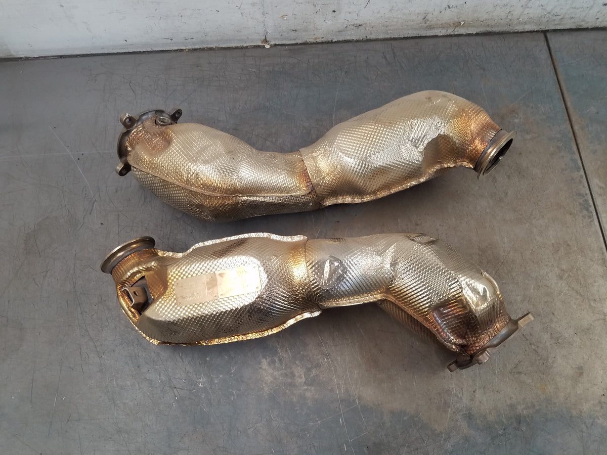 McLaren 720S 4.0L M840T Downpipes / CATs #5999 Q8-3
