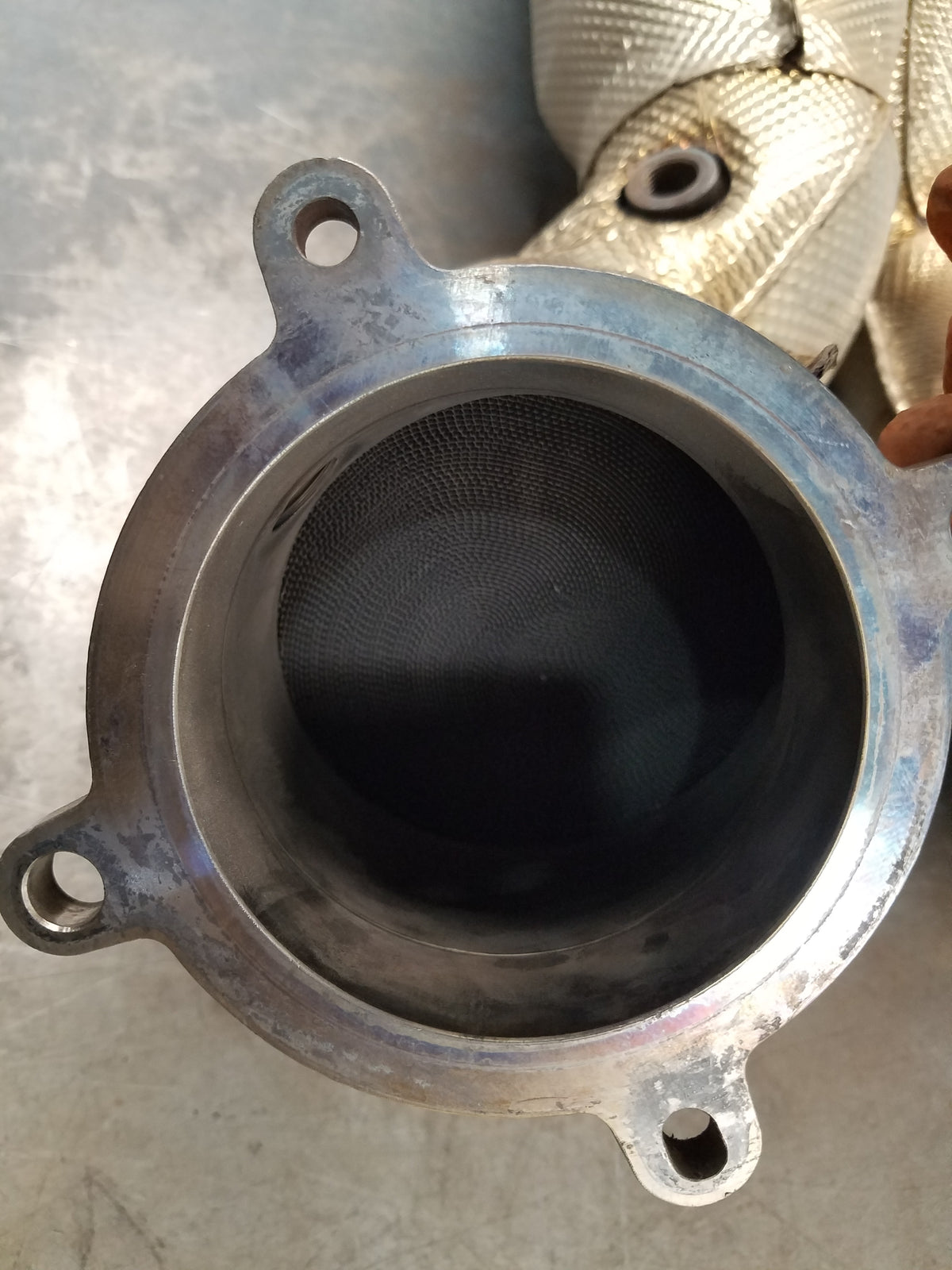 McLaren 720S 4.0L M840T Downpipes / CATs #5999 Q8-3