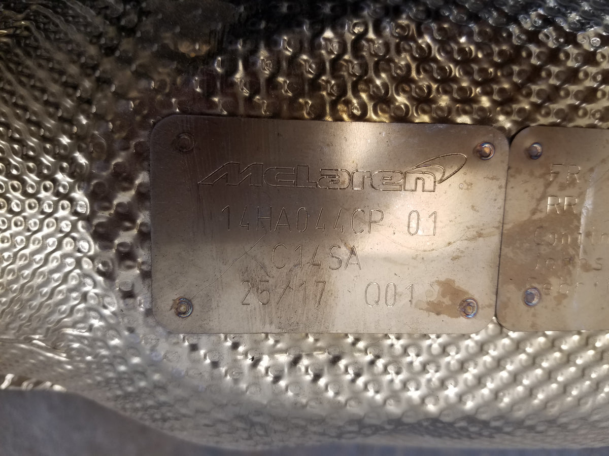 McLaren 720S 4.0L M840T Downpipes / CATs #5999 Q8-3