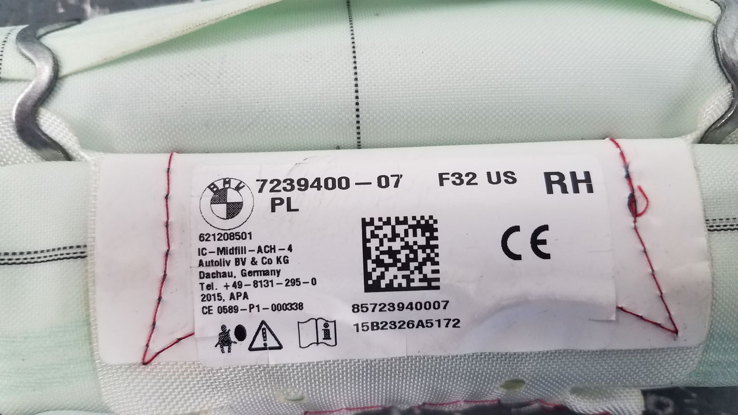 2016 BMW M4 F82 Right Passenger Curtain Airbag #6425 G1