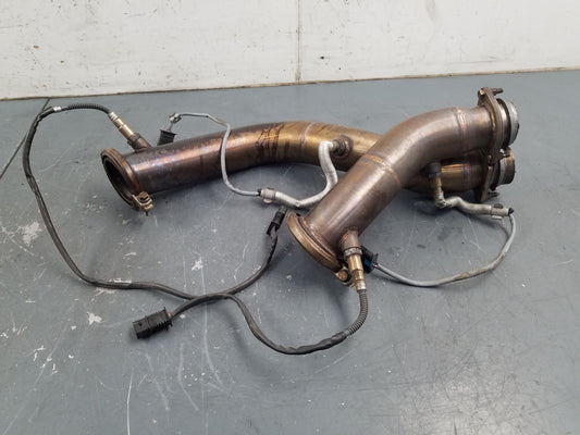 2017 BMW M4 F82 CATless Downpipes #9136 A6