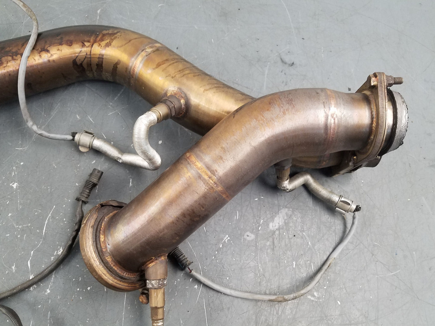 2017 BMW M4 F82 CATless Downpipes #9136 A6